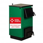 Котёл твердотопливный Макситерм Люкс 15 кВт с плитой