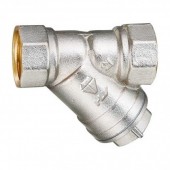 Фильтр грубой очистки усиленный никелированный 1/2" HLV