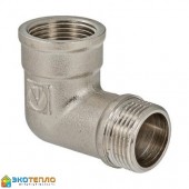 Угол равный усиленный никелированный 1/2" ВН HLV