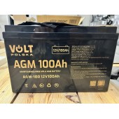 Аккумулятор VOLT 100Ah AGM 12V