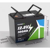 Аккумулятор литий-железо-фосфатный YULONG NE 12.8V 100Ah LiFePO4
