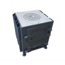 Печь буржуйка конвекторного типа KUBE 7 кВт