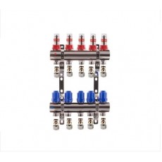 Коллектор для теплого пола KOER на 5 контуров