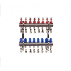 Коллектор для теплого пола KOER на 8 контуров