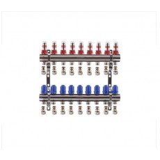Коллектор для теплого пола KOER на 9 контуров