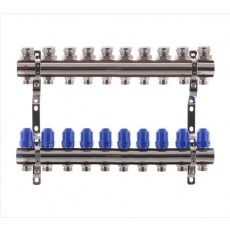 Коллектор для отопления KOER на 10 контуров