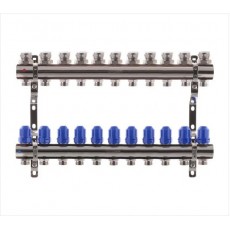 Коллектор для отопления KOER на 11 контуров