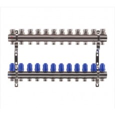 Коллектор для отопления KOER на 12 контуров