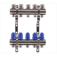 Коллектор для отопления KOER на 5 контуров