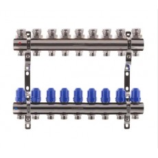 Коллектор для отопления KOER на 9 контуров