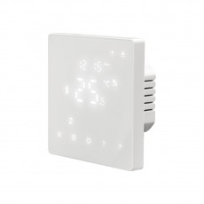 Цифровой Wi-Fi терморегулятор для тёплого пола Raftec R608W (WHITE)