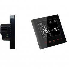 Терморегулятор для теплого пола программируемый Tervix M4A HGB - WIFI black  