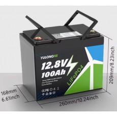 Аккумулятор YULONG NE LiFePO4 12.8V 100Ah Smart BMS