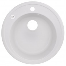 Мойка для кухни гранитная Lidz Мойка (WHI-01) D510/200