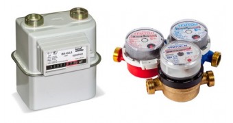 Счетчики газа и воды