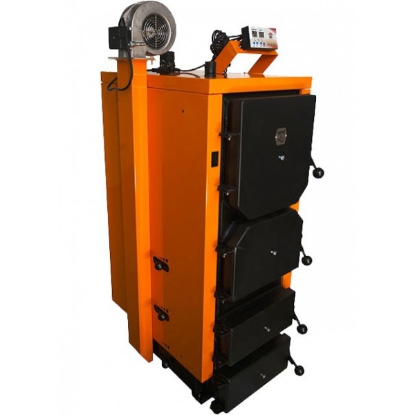 Котел на твердом топливе для отопления 10 кВт длительного горения