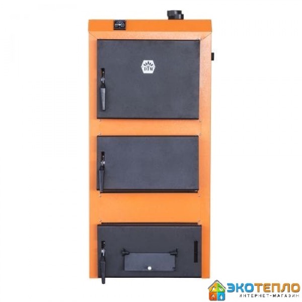 Котел на твердом топливе для отопления 12 кВт длительного горения