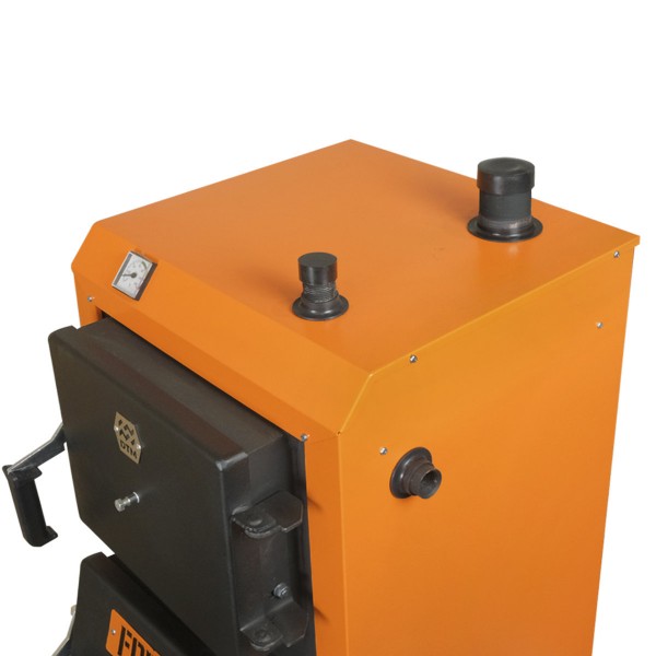 Котел на твердом топливе для отопления 17 кВт длительного горения