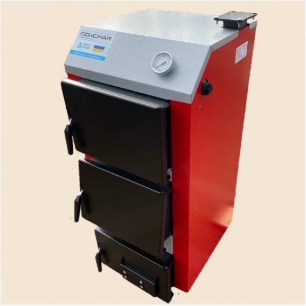 Котёл твердотопливный Гончар премиум 14 кВт