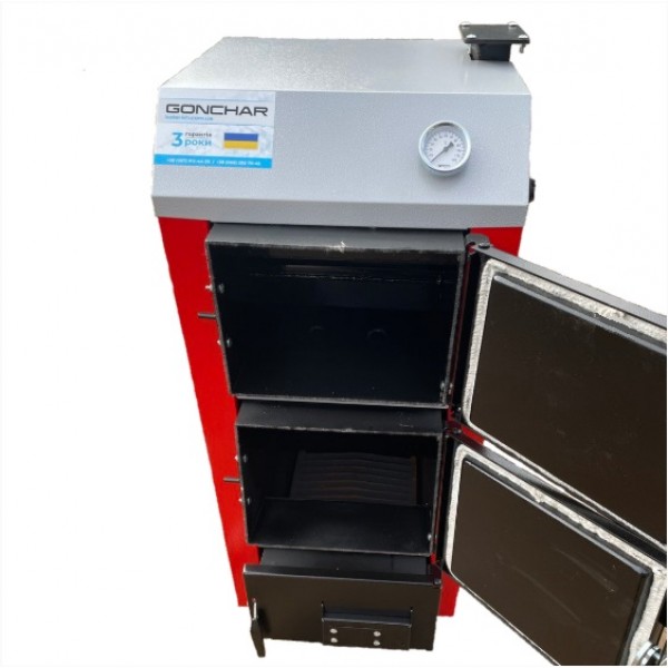 Котёл твердотопливный Гончар премиум 14 кВт