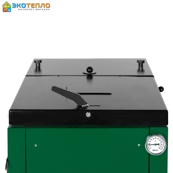 Котел на твердом топливе для отопления 30 кВт длительного горения