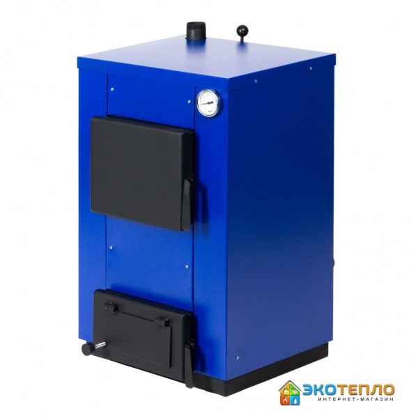 Котел на твердом топливе для отопления 12 кВт 