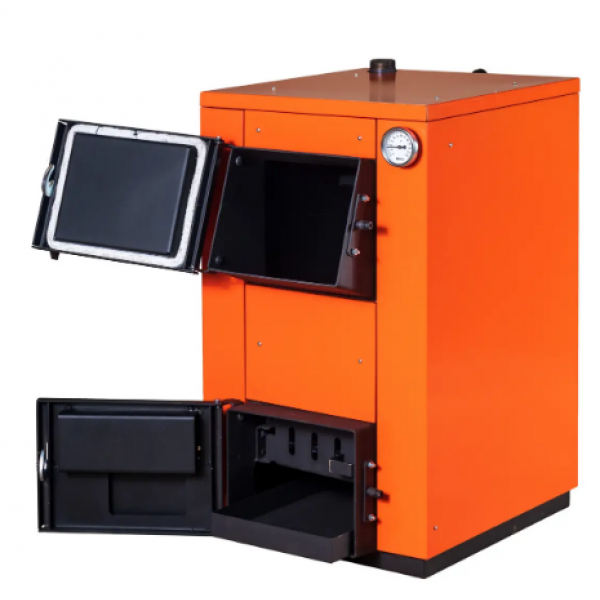 Котел на твердом топливе для отопления 16 кВт 