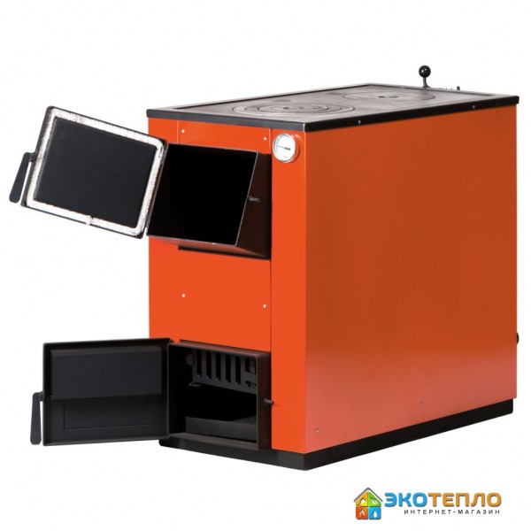 Котел на твердом топливе для отопления 20 кВт 