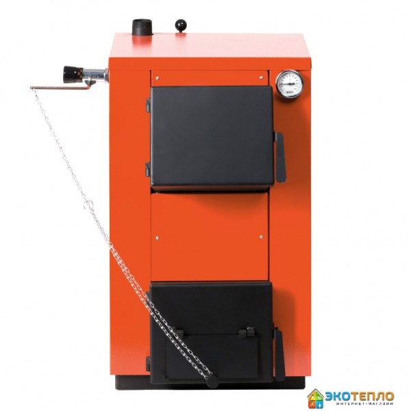 Котел на твердом топливе для отопления 16 кВт 