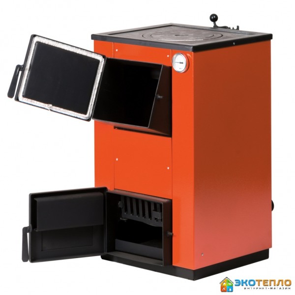 Котел на твердом топливе для отопления 12 кВт 