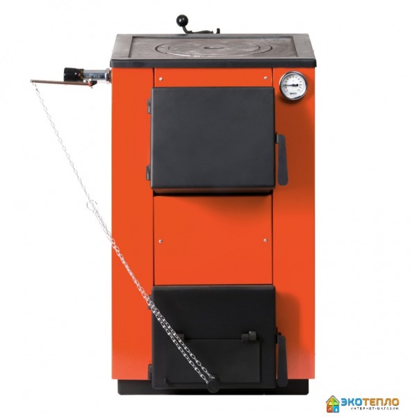 Котел на твердом топливе для отопления 12 кВт 