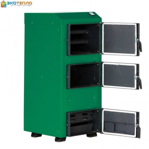 Котел на твердом топливе для отопления 16 кВт 