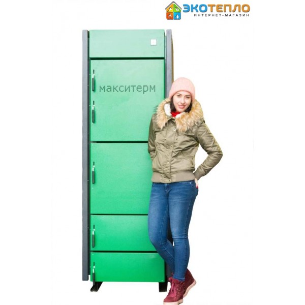 Котел на твердом топливе для отопления 80 кВт длительного горения