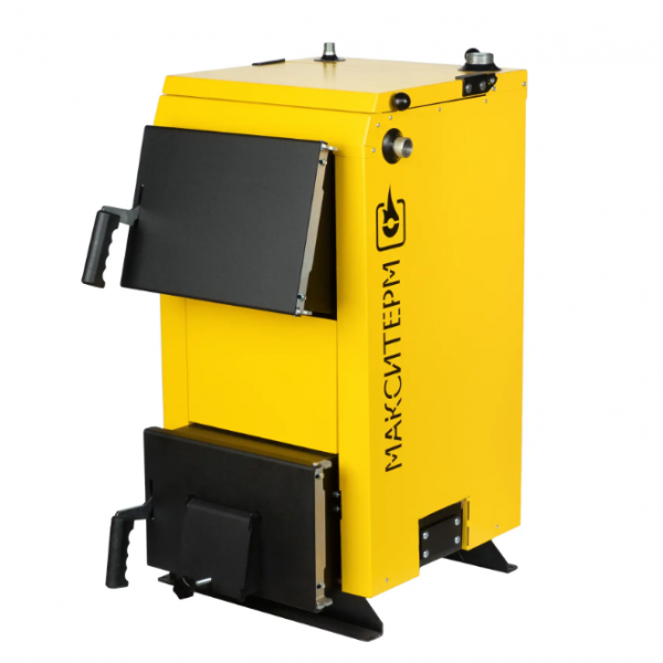 Котёл твердотопливный Макситерм Т5 16П с плитой (сталь 5 мм)