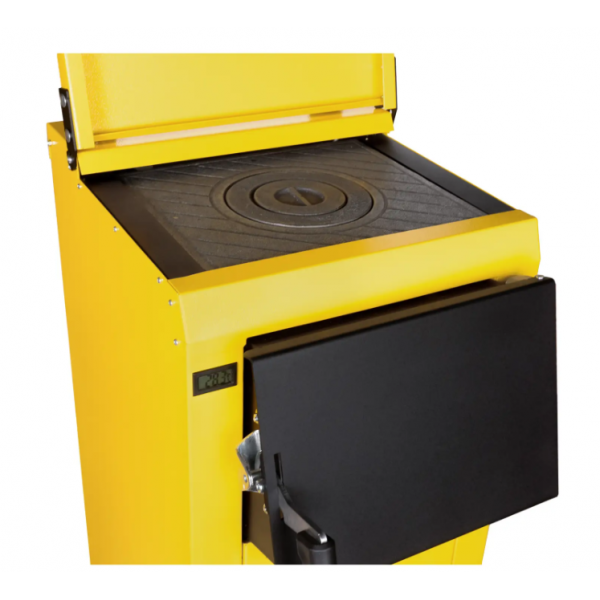 Котёл твердотопливный Макситерм Т5 16П с плитой (сталь 5 мм)