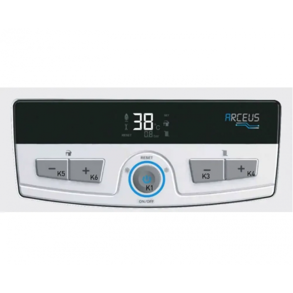 Электрический котел E.C.A. ARCEUS EK-MT 27 кВт 220V/380V (двухконтурный)