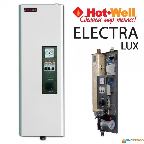 Электрический котел Hot-Well Elektra LUX с насосом