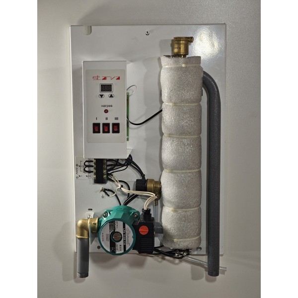 Электрический котел STARVA Sprut-09. 9 кВт 220\380 В с насосом