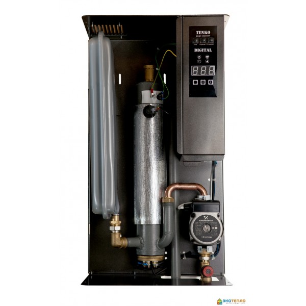 Электрический котел Tenko Стандарт Digital Плюс 7.5 кВт 220 В Grundfos с насосом и расширительным баком