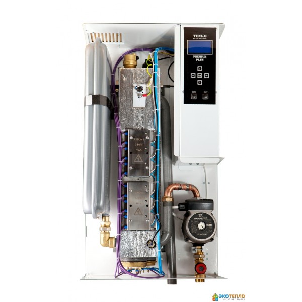 Электрический котел Tenko Премиум Плюс 3 кВт 220 В Grundfos с насосом и расширительным баком