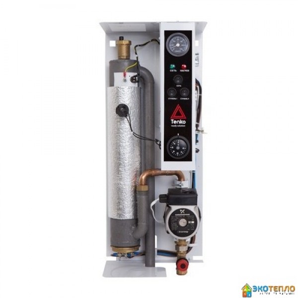 Электрический котел Tenko Стандарт 4.5 кВт 380 В Grundfos с насосом