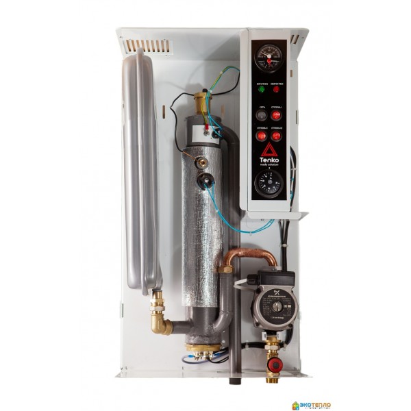 Электрический котел Tenko Стандарт Плюс 15 кВт 380 В Grundfos с насосом и расширительным баком