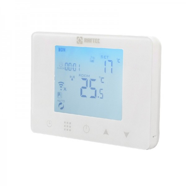 Беспроводной программируемый терморегулятор для котла Raftec R09RF c WIFI