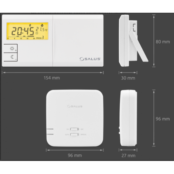 Терморегулятор SALUS 091FLRFV2 (недельный беспроводной программатор)