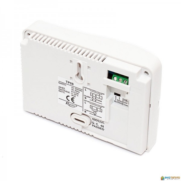Терморегулятор Regulus TP-08 LCD недельный программатор