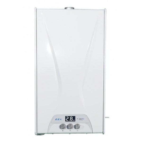 Газовый котел E.C.A. Gelios Plus 24 НМ кВт турбированный (труба в комплекте)