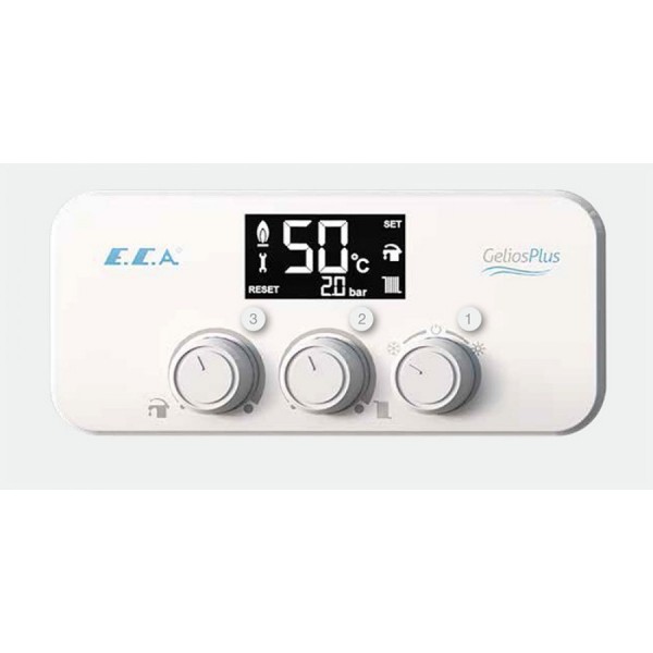 Газовый котел E.C.A. Gelios Plus 24 НМ кВт турбированный (труба в комплекте)