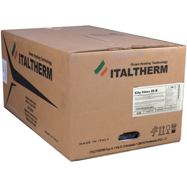 Газовый конденсационный котел Italtherm City Class 25 K (труба в комплекте)