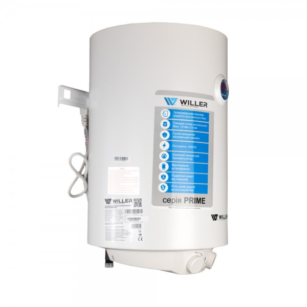 Водонагреватель WILLER EV 30 DR prime "Сухой" ТЭН