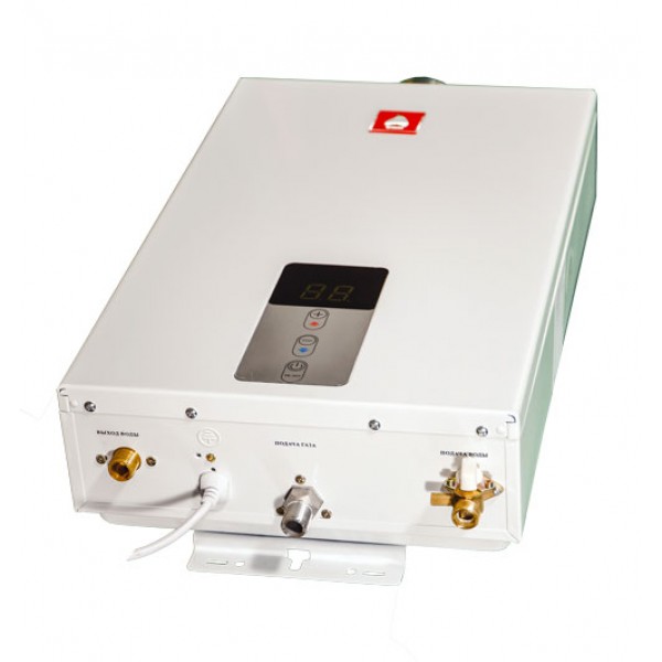 Газовая колонка турбированная Atem ВПГ-20Т (труба в комплекте)